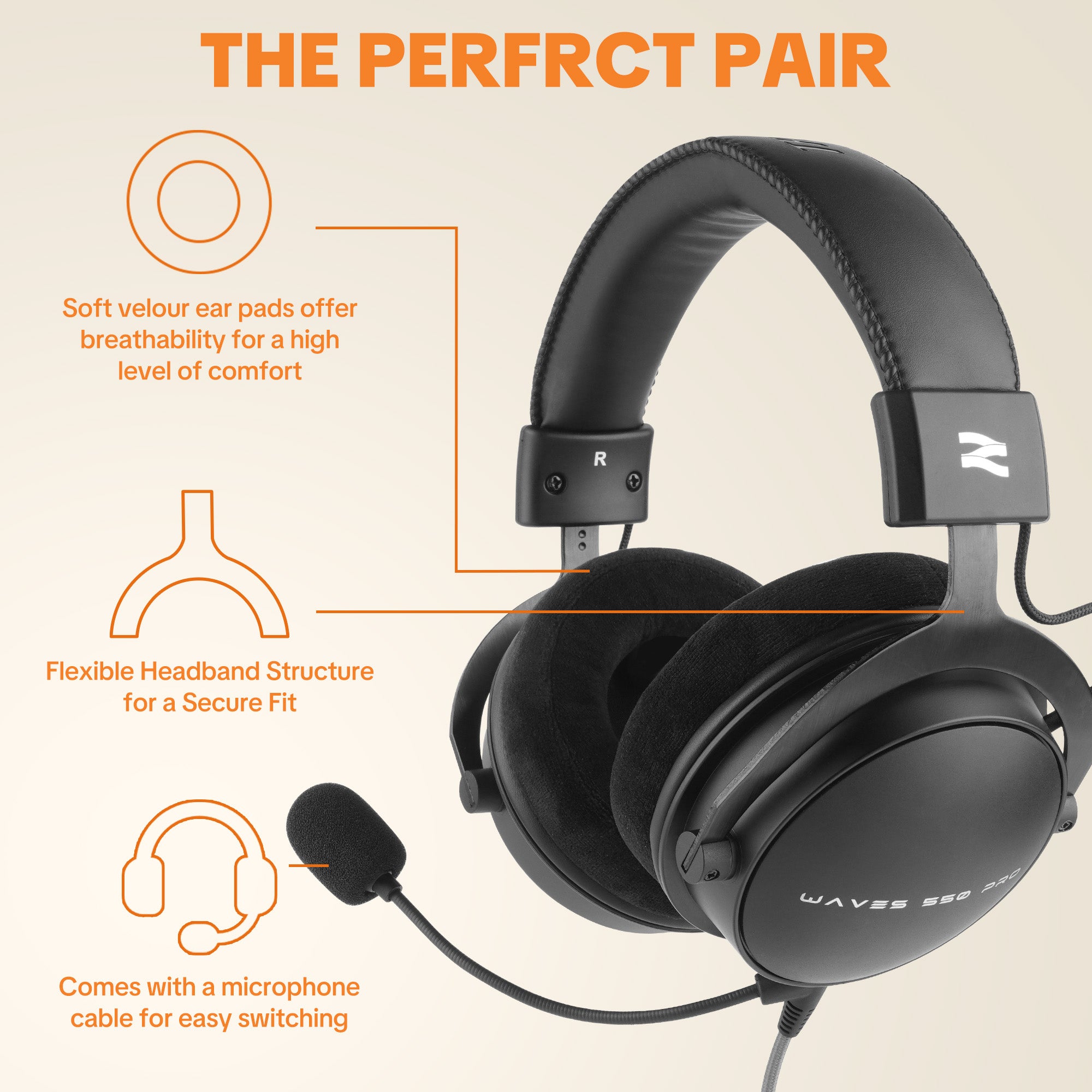 Talomen Ti660x | Casque filaire de surveillance de studio professionnel