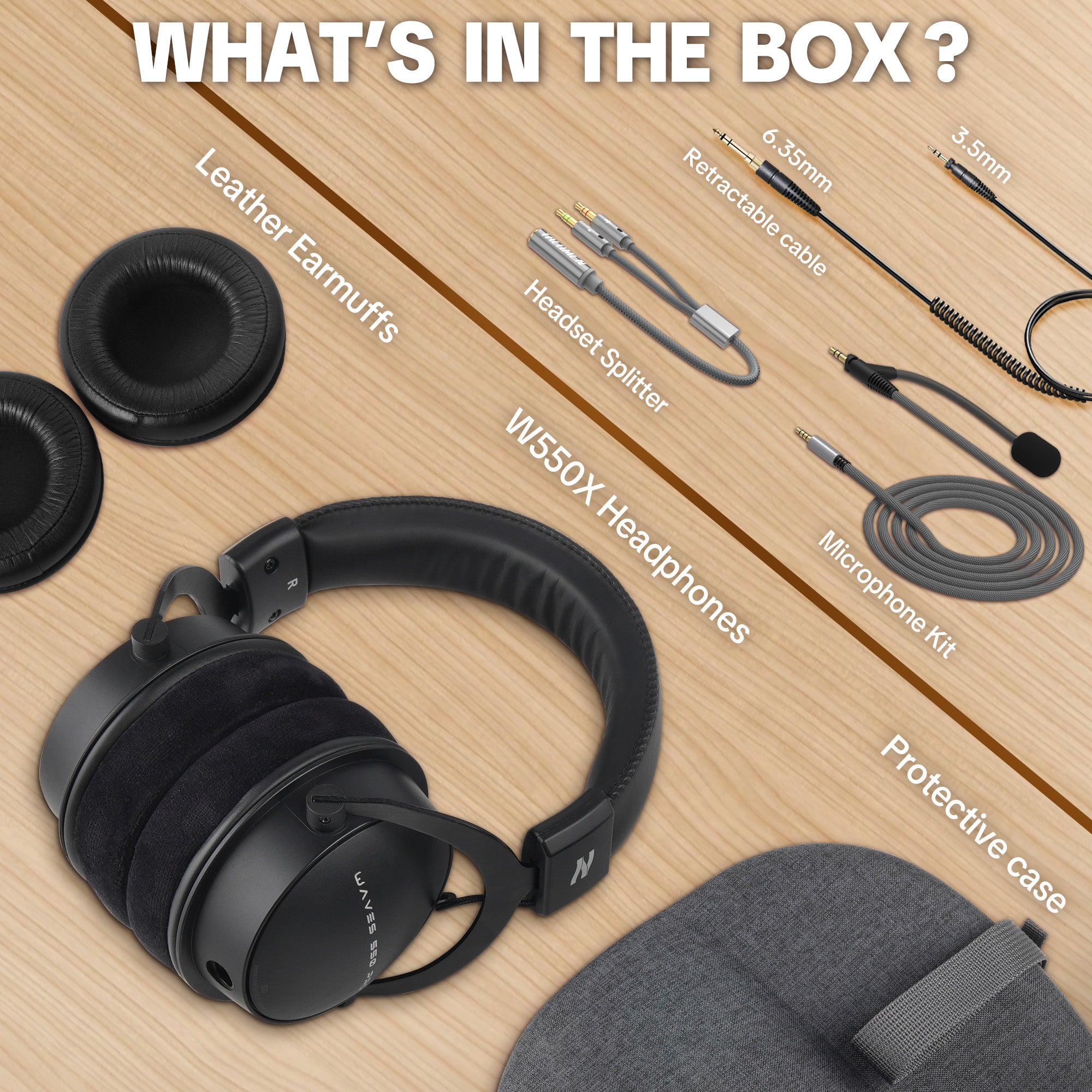 Talomen Ti660x | Casque filaire de surveillance de studio professionnel