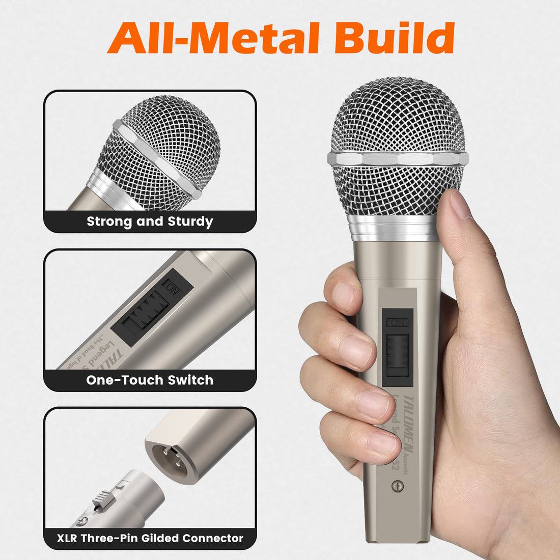 Talomen L52 | Professionelles Gesangsmikrofon