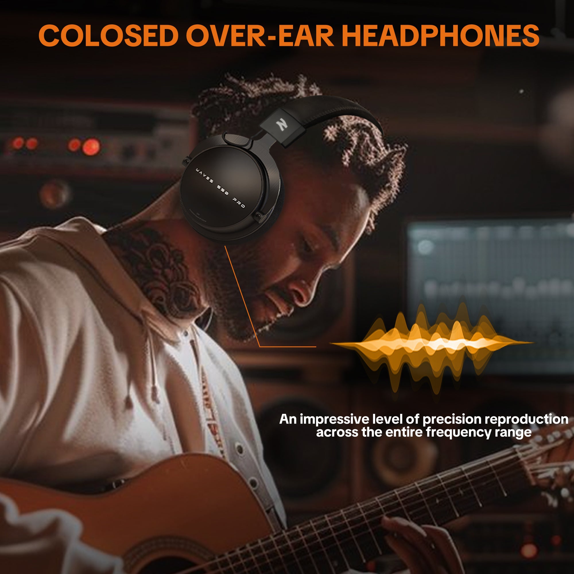 Talomen Ti660x | Casque filaire de surveillance de studio professionnel